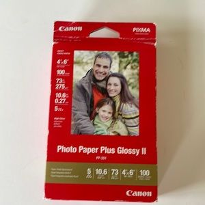 Canon photo paper plus glossy II New